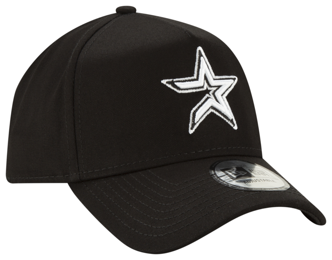New Era Astros 9Forty A Frame Cap Image 4 of 7. Tap to open photo gallery.