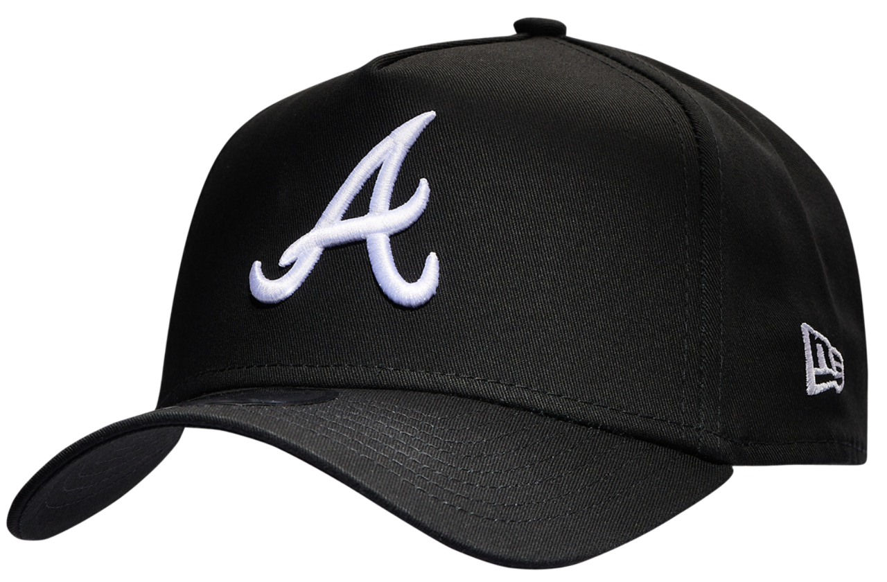 New Era Braves 9Forty A Frame Cap Image 1 of 6. Tap to open photo gallery.