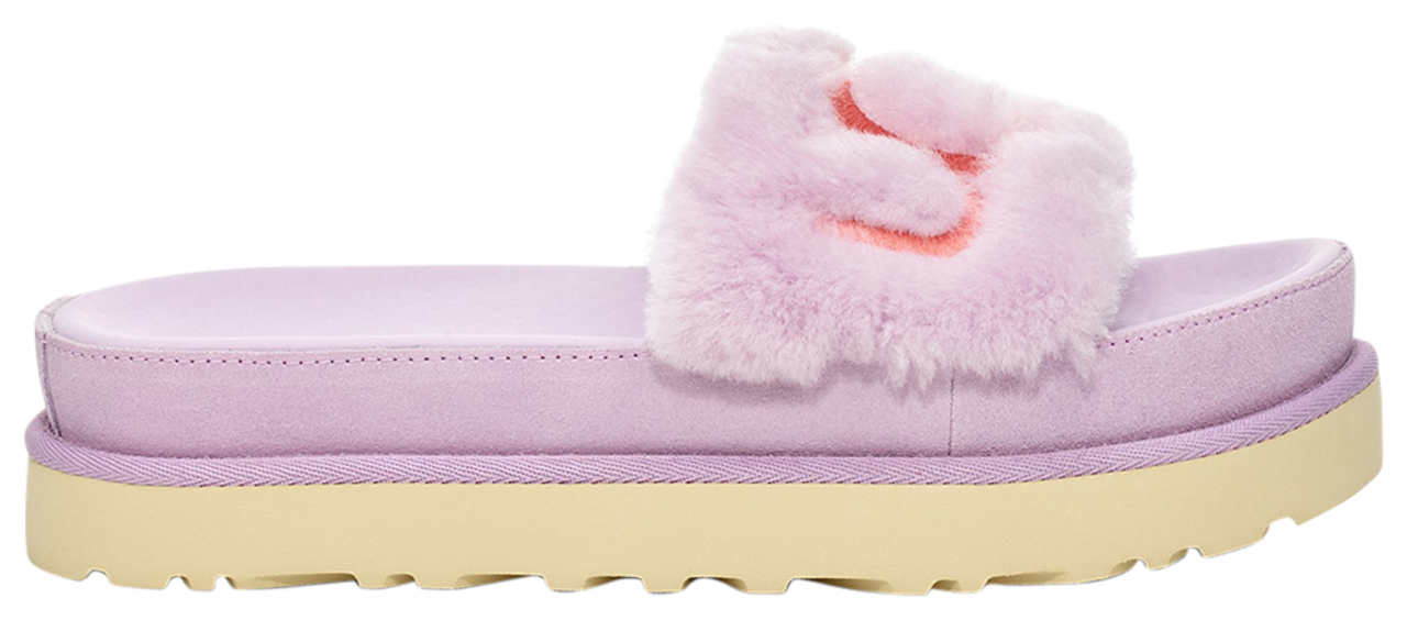 UGG Laton Fur Slide Image 1 of 1. Tap to open photo gallery.