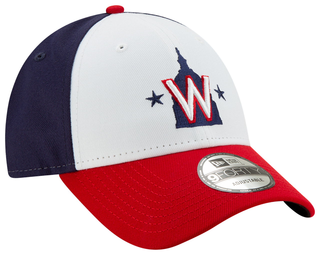New Era Nationals 9Forty Adjustable Cap Image 4 of 7. Tap to open photo gallery.