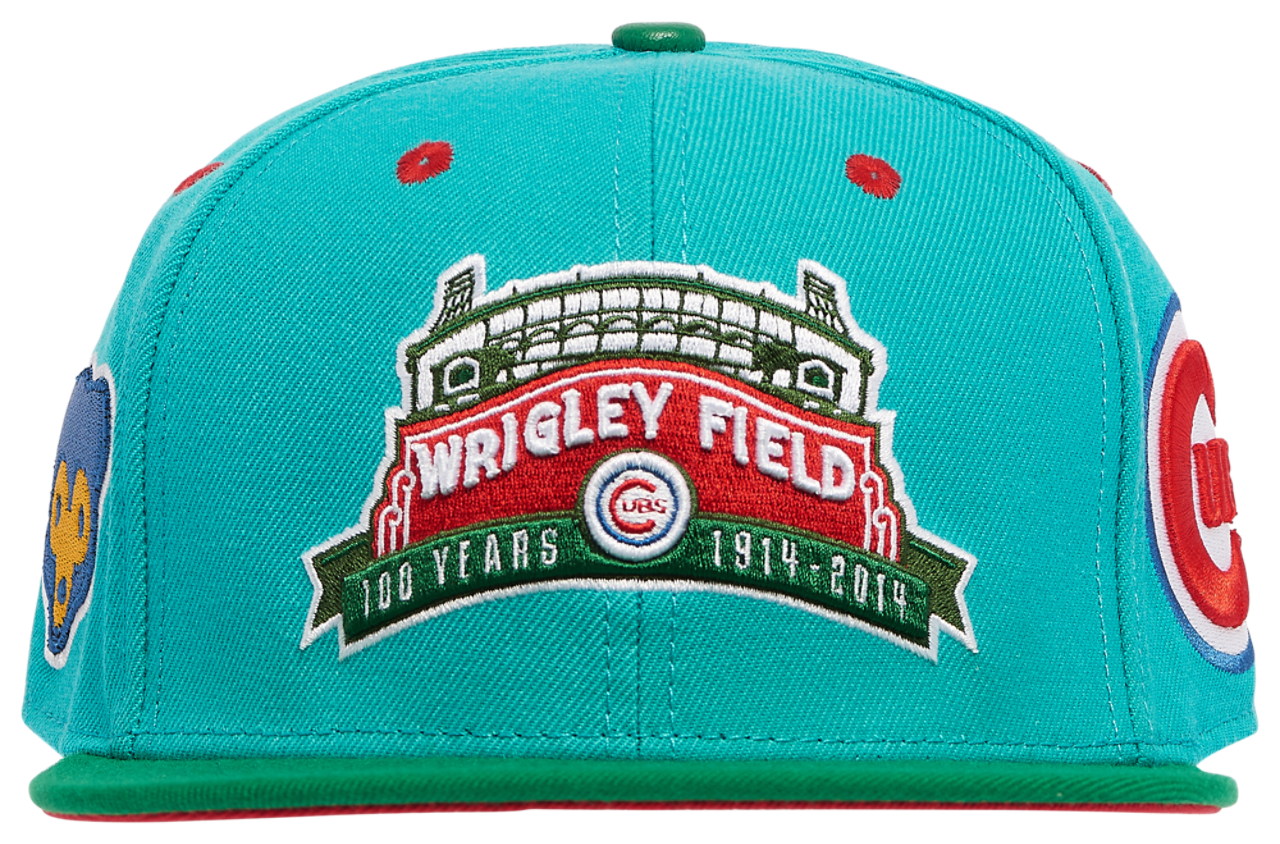 Pro Standard Cubs Homage to Home Wool Snapback Image 3 of 4. Tap to open photo gallery.
