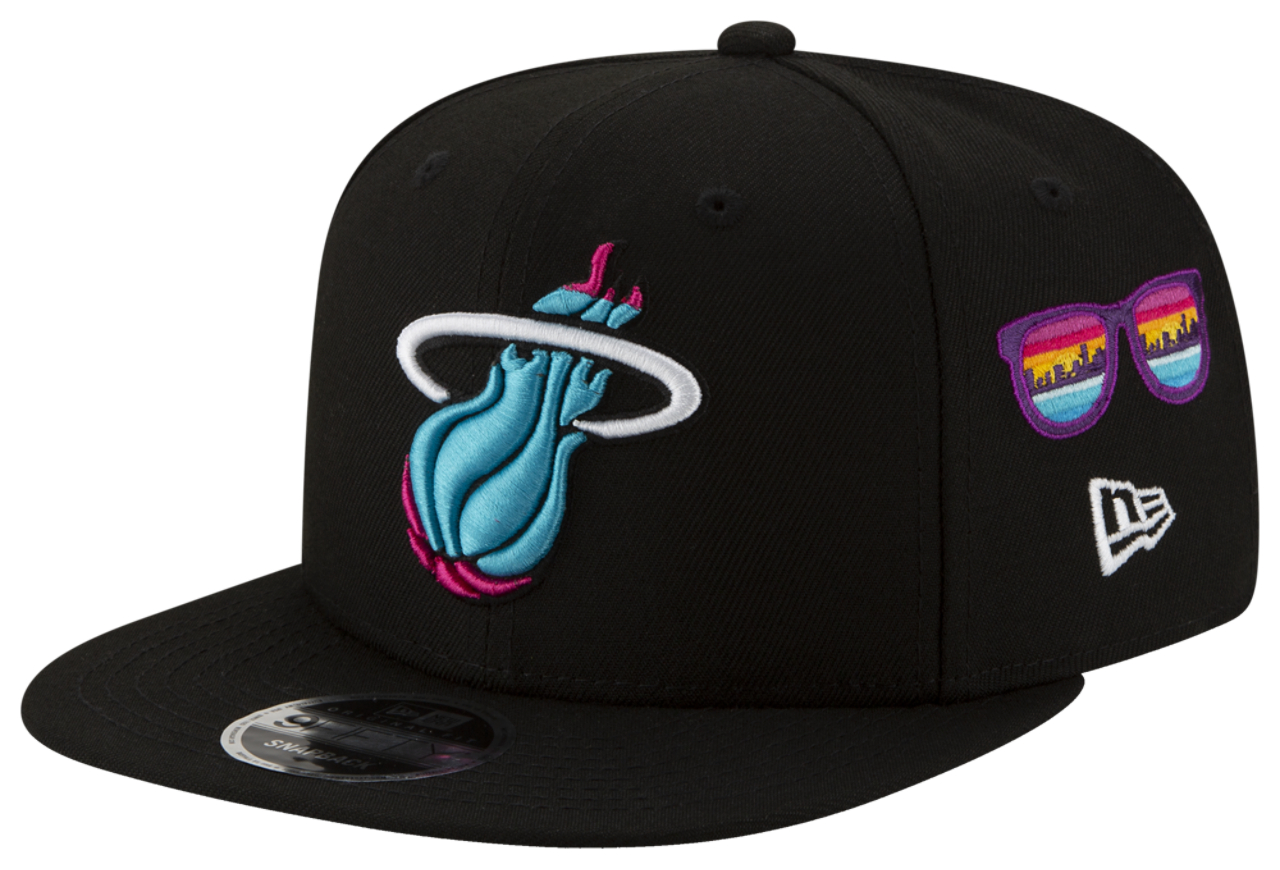 New Era Heat 9Fifty Icon Snapback Cap Image 3 of 6. Tap to open photo gallery.