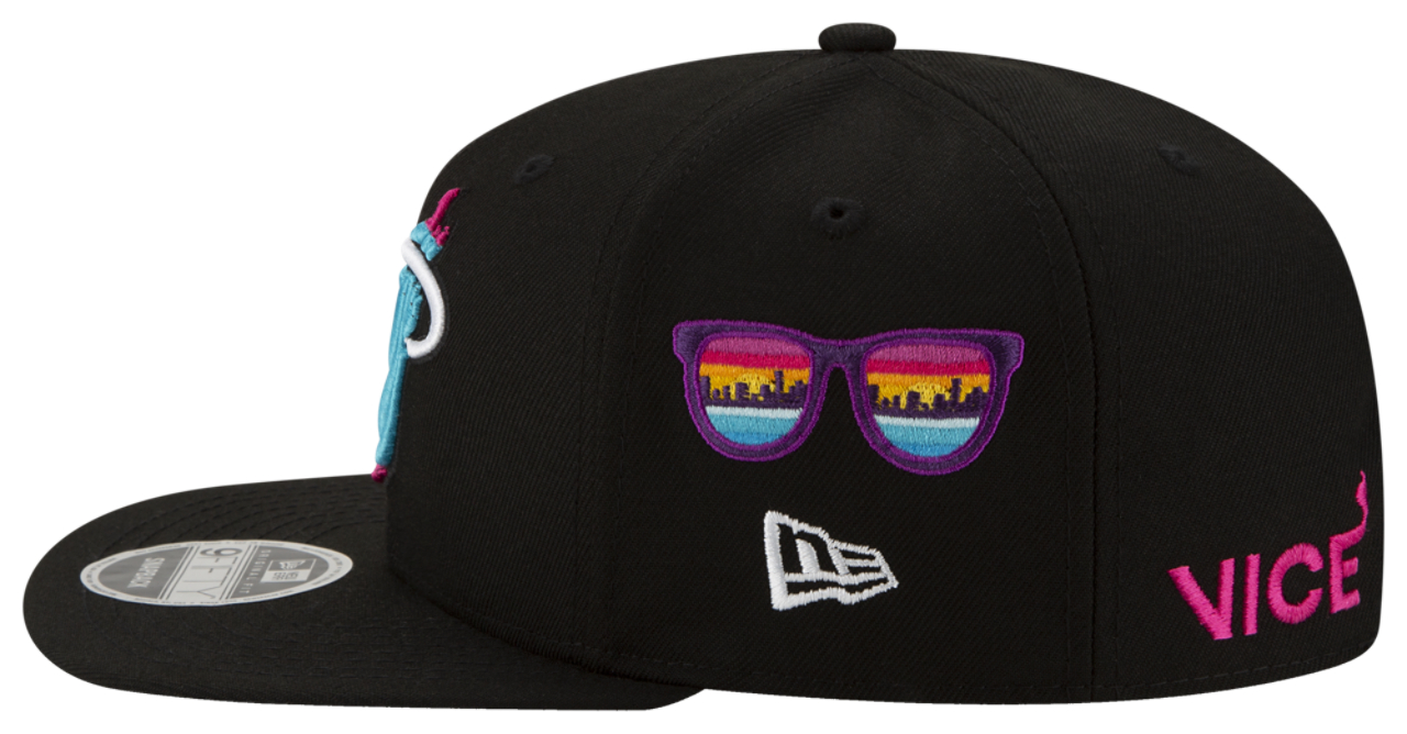 New Era Heat 9Fifty Icon Snapback Cap Image 5 of 6. Tap to open photo gallery.