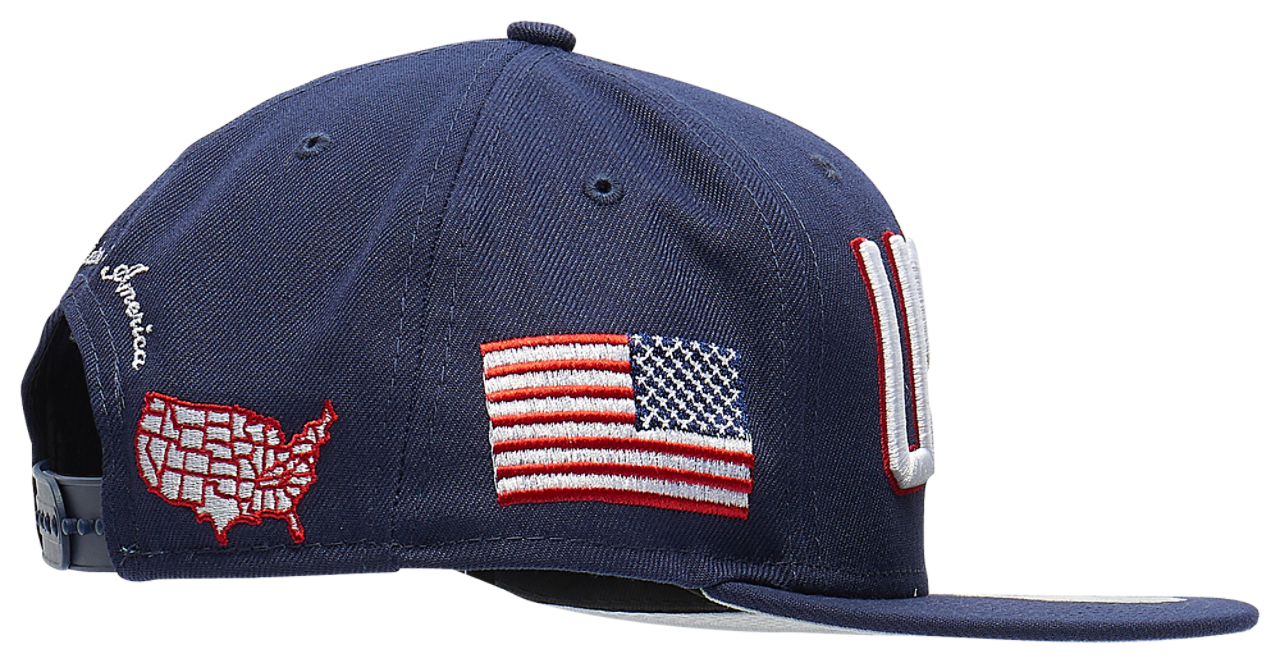 New Era MLB 9Fifty Icon USA Snapback Cap Image 4 of 6. Tap to open photo gallery.