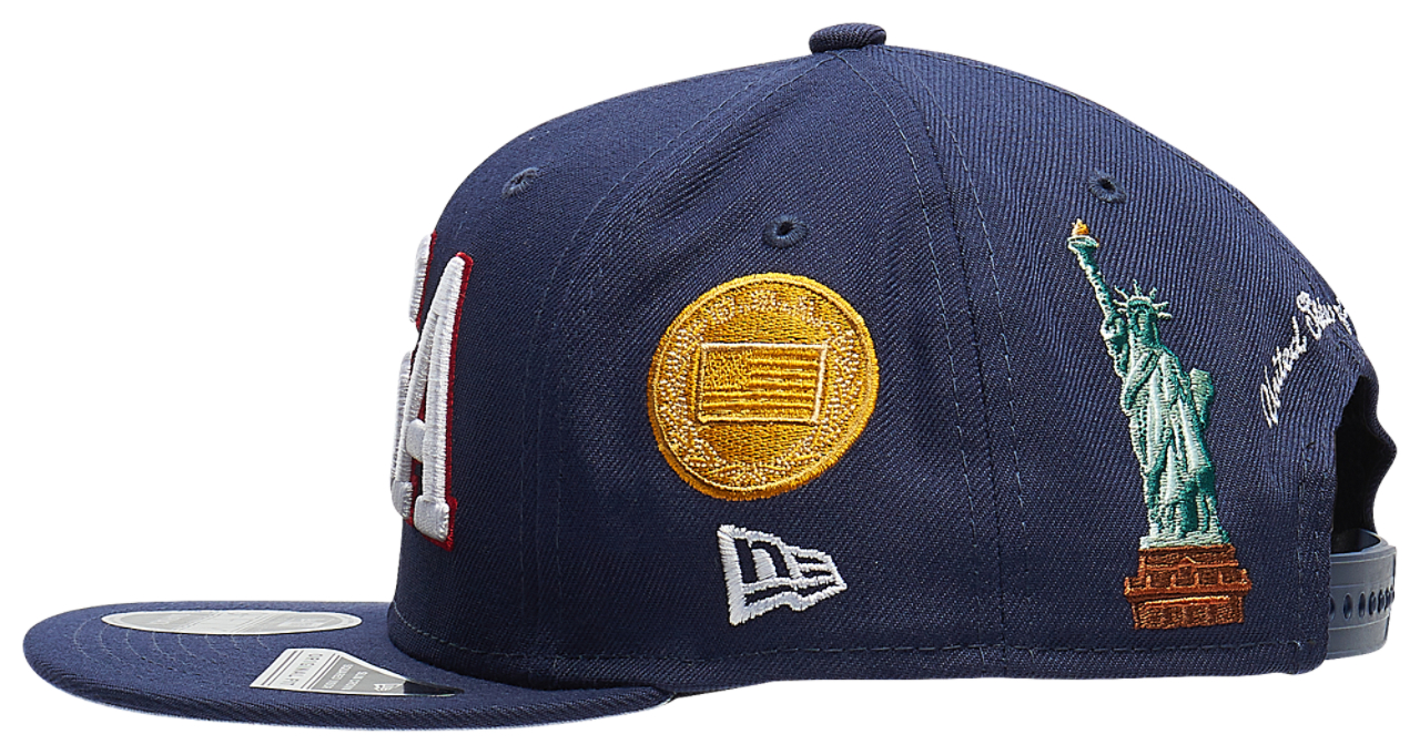 New Era MLB 9Fifty Icon USA Snapback Cap Image 5 of 6. Tap to open photo gallery.