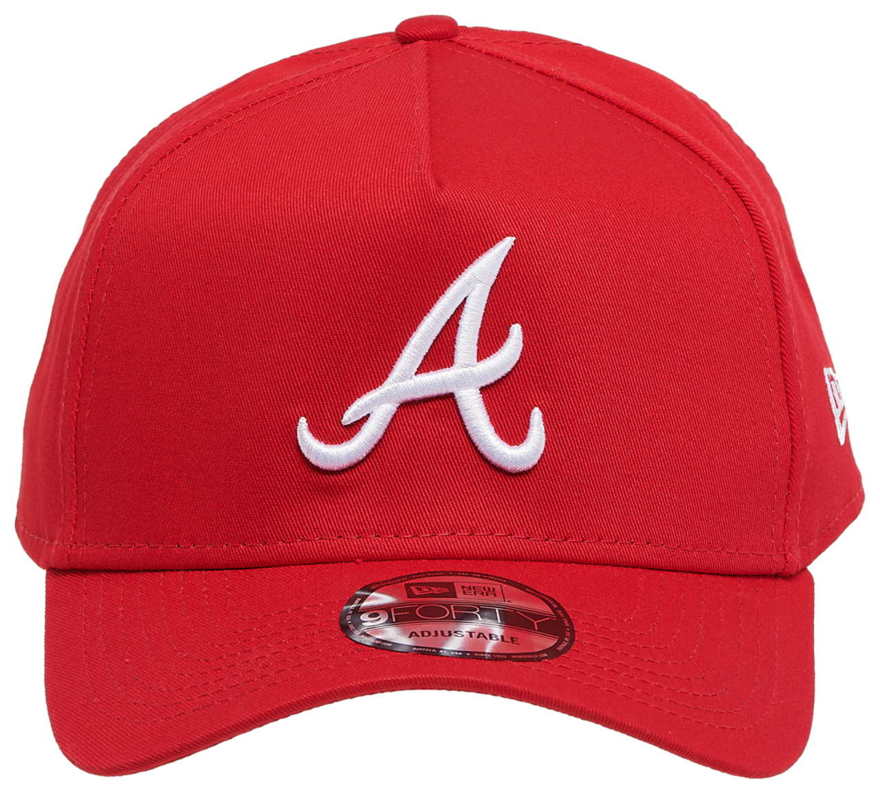 New Era Braves 9Forty A Frame Cap Image 3 of 6. Tap to open photo gallery.