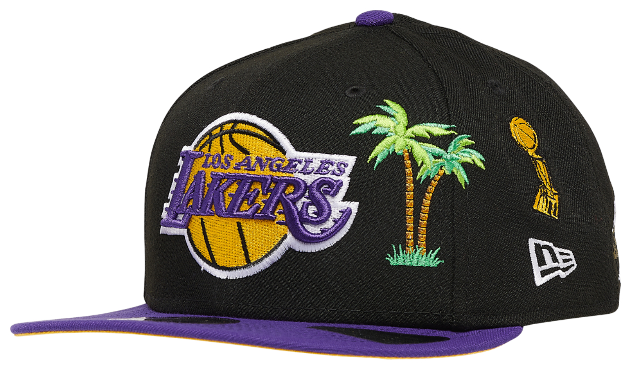 New Era Lakers Icon II Snapback Image 1 of 6. Tap to open photo gallery.