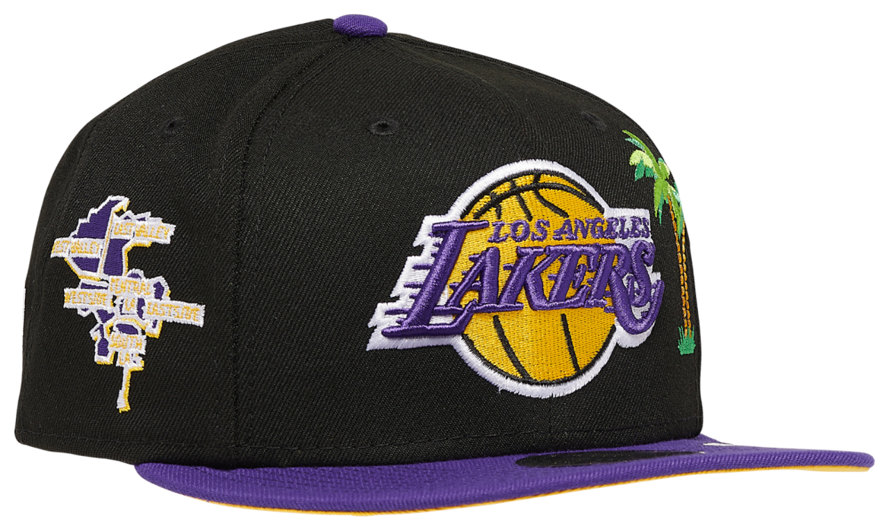 New Era Lakers Icon II Snapback Image 3 of 6. Tap to open photo gallery.