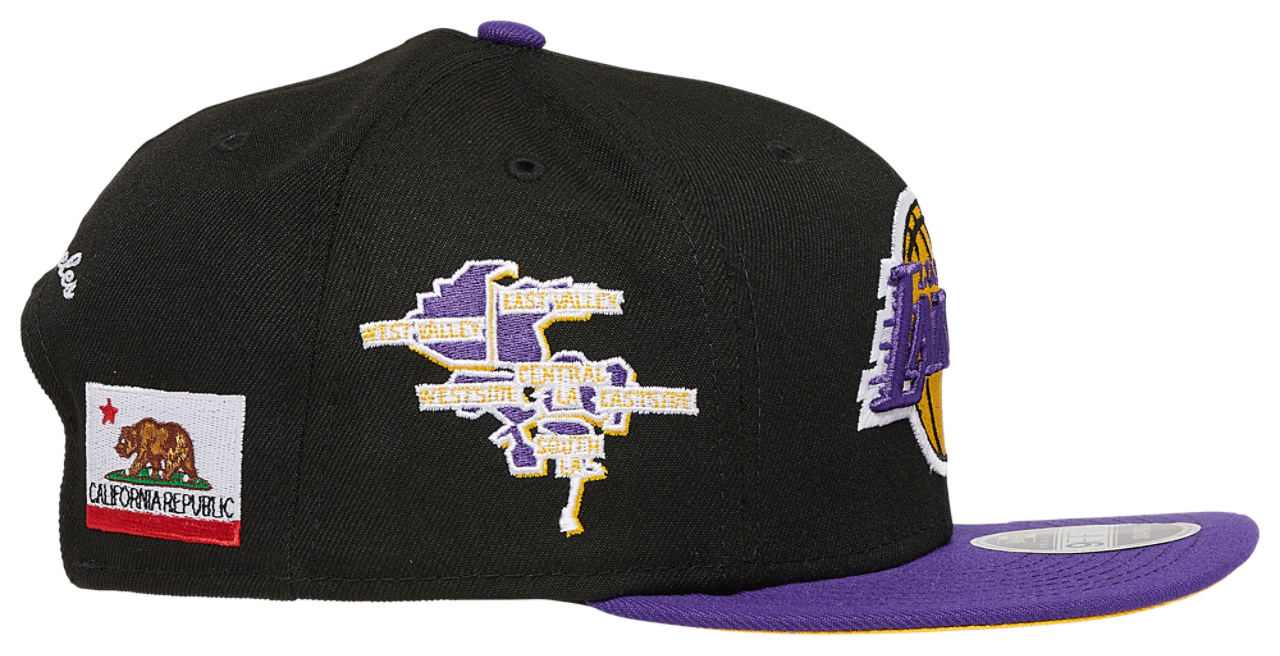 New Era Lakers Icon II Snapback Image 4 of 6. Tap to open photo gallery.