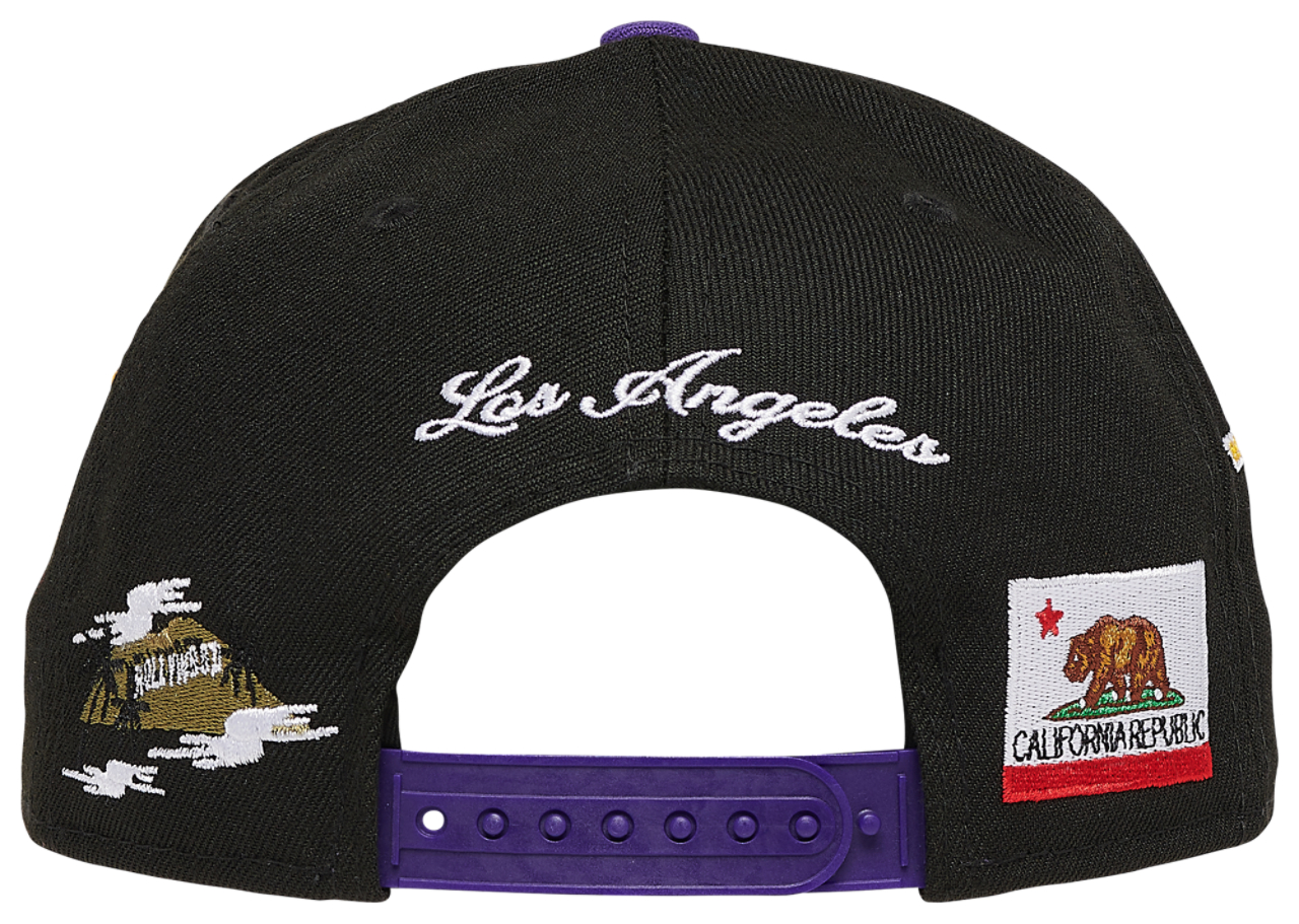New Era Lakers Icon II Snapback Image 6 of 6. Tap to open photo gallery.