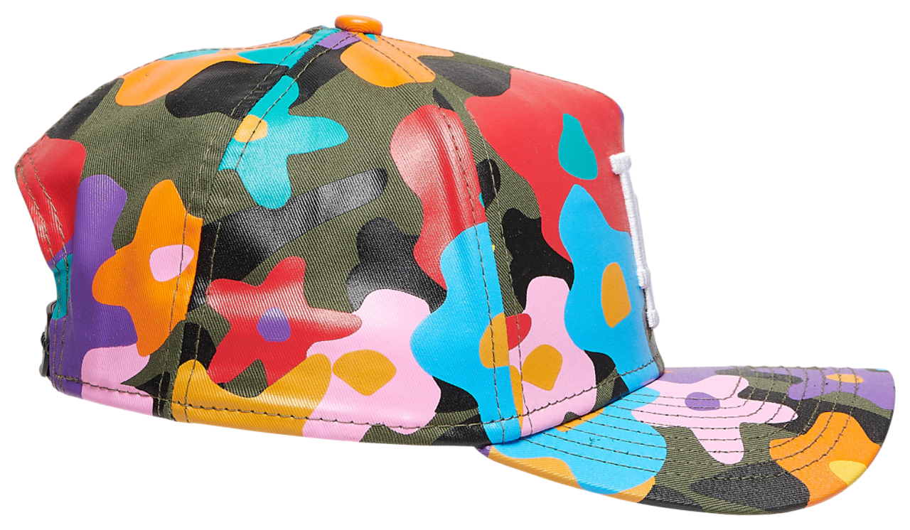 New Era Yankees A Frame Floral Camo Cap Image 4 of 6. Tap to open photo gallery.