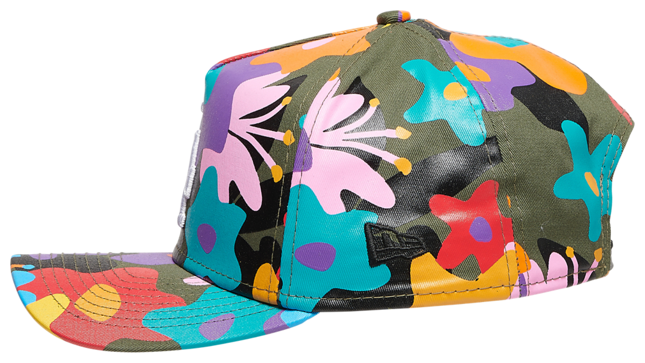 New Era Yankees A Frame Floral Camo Cap Image 5 of 6. Tap to open photo gallery.