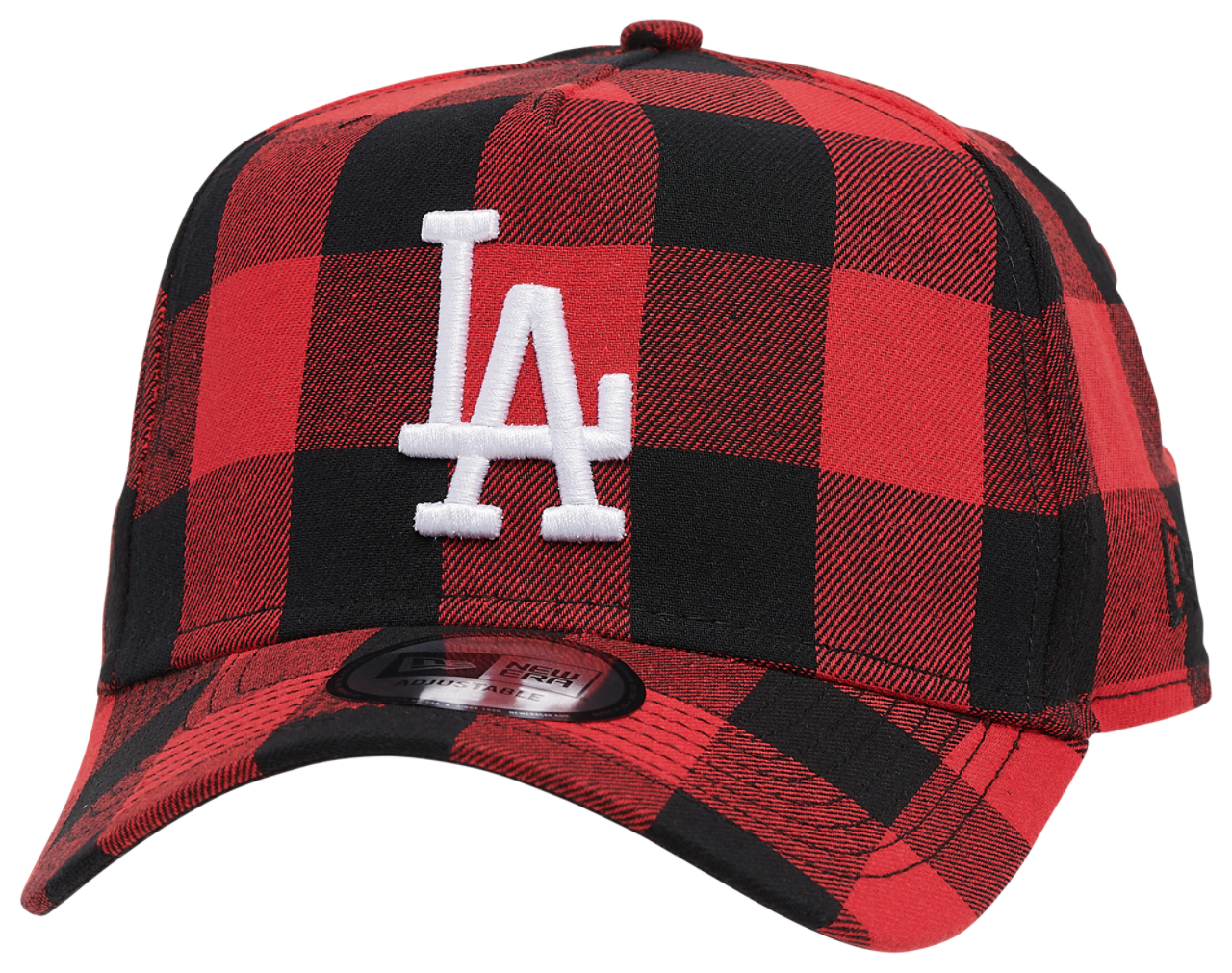 New Era Dodgers AOP Buffalo Plaid Cap Image 1 of 6. Tap to open photo gallery.