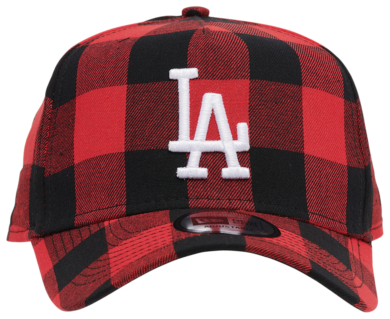 New Era Dodgers AOP Buffalo Plaid Cap Image 2 of 6. Tap to open photo gallery.
