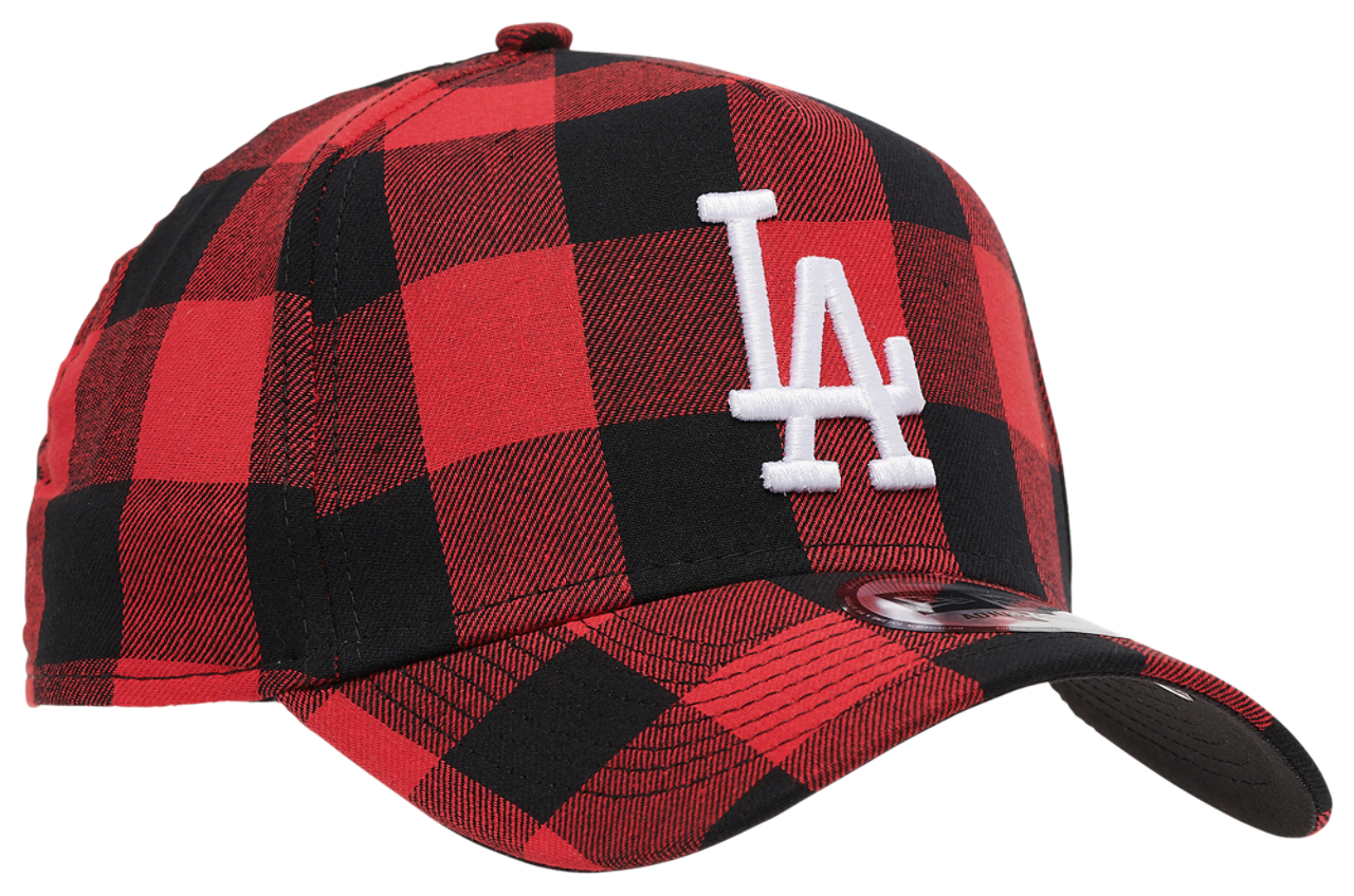 New Era Dodgers AOP Buffalo Plaid Cap Image 3 of 6. Tap to open photo gallery.