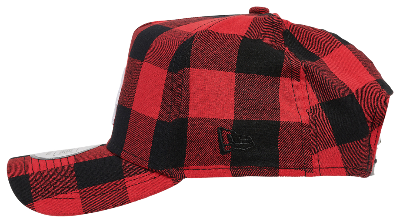 New Era Dodgers AOP Buffalo Plaid Cap Image 5 of 6. Tap to open photo gallery.