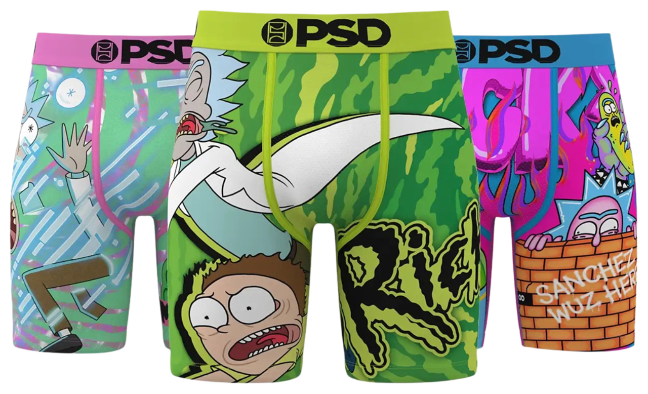 PSD Graphic Briefs 3 Pack Image 1 of 4. Tap to open photo gallery.