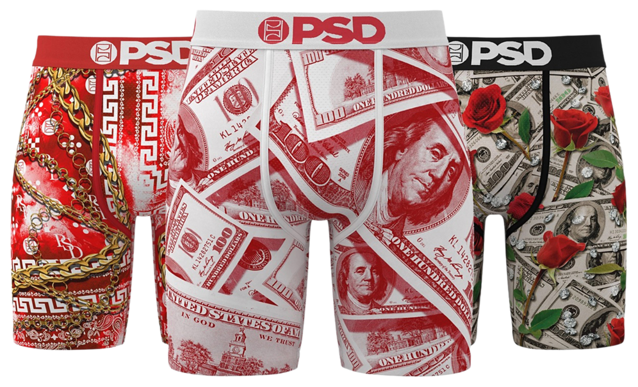 PSD Graphic Briefs 3 Pack Image 1 of 4. Tap to open photo gallery.