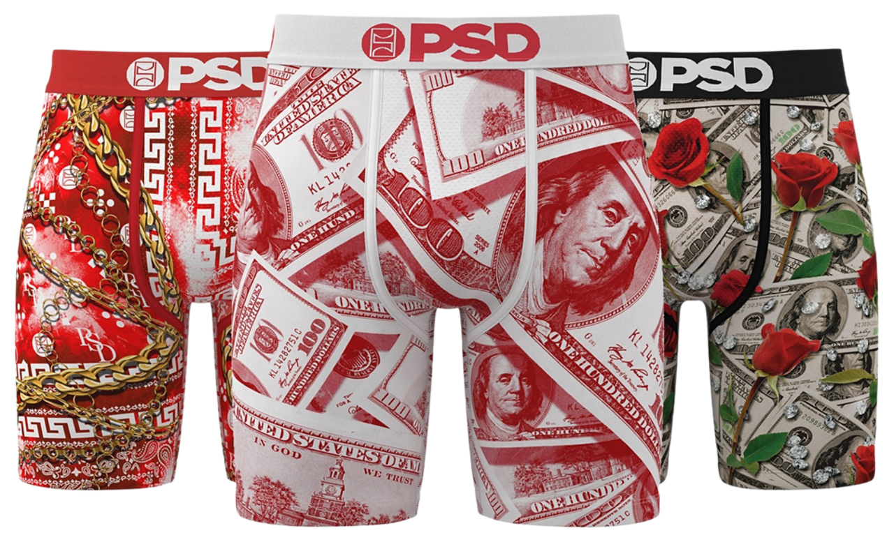 PSD Graphic Briefs 3 Pack Image 1 of 4. Tap to open photo gallery.