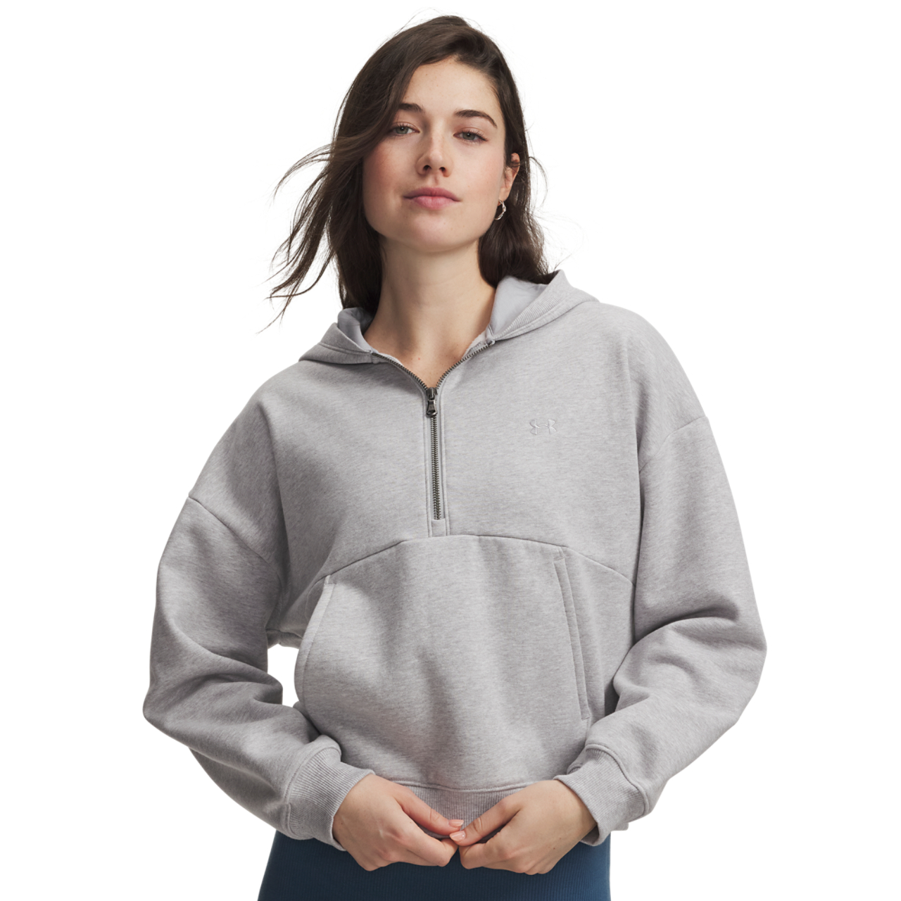Under Armour Icon Fleece Half Zip Hoodie - Women's | Foot Locker