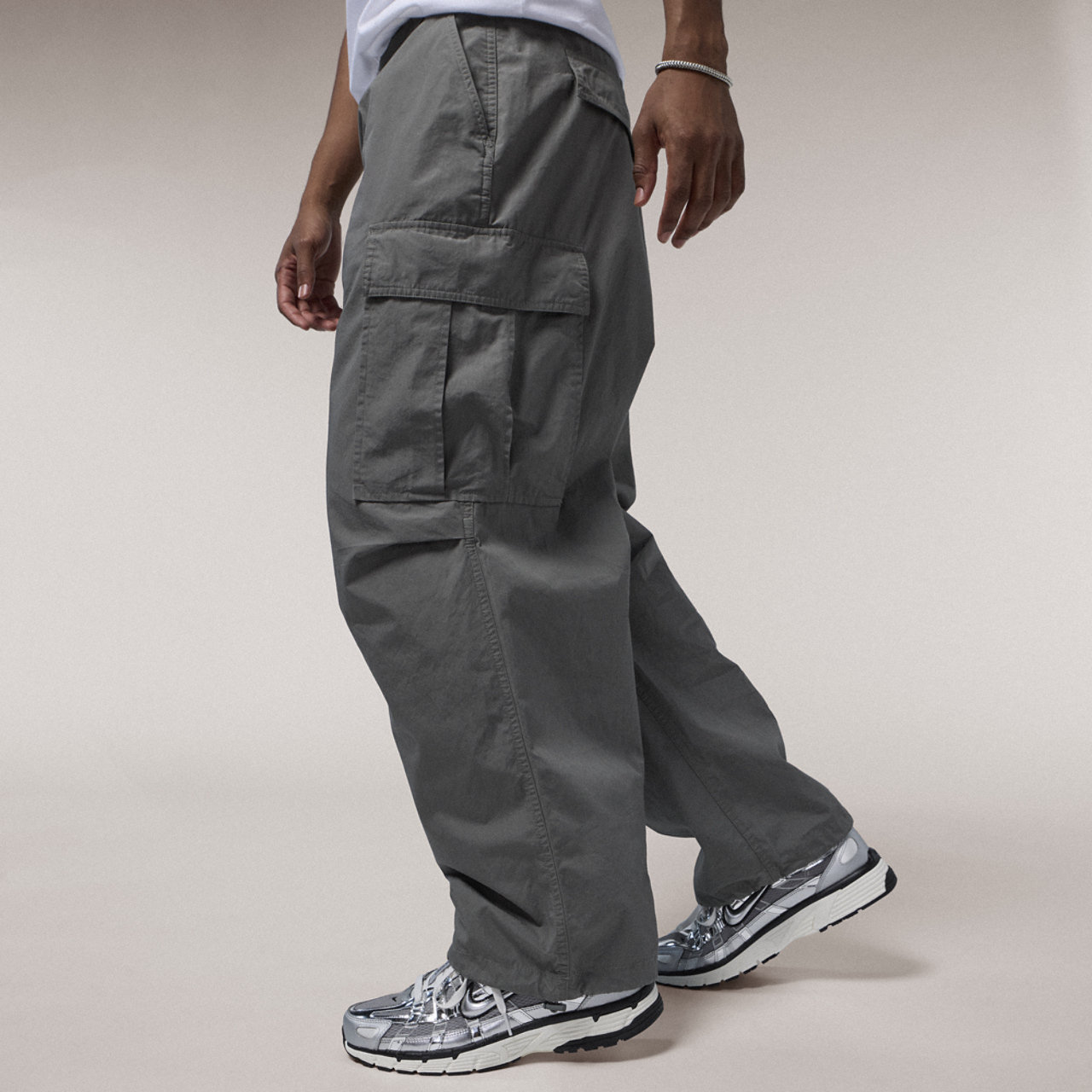 LCKR Trinity Baggy Fit Parachute Pants - Men's | Foot Locker