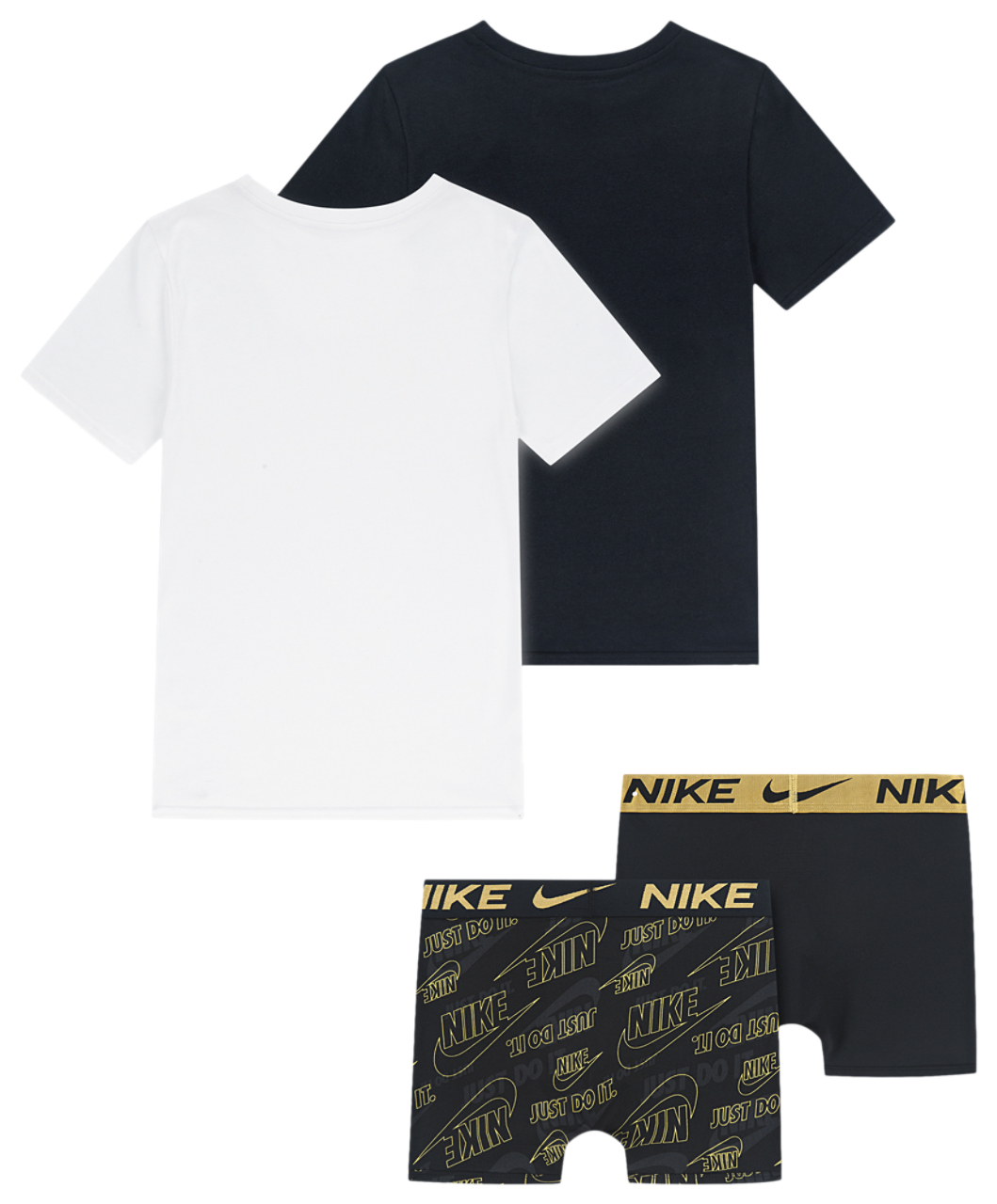 Nike 4 Piece Boxer Brief & Undershirt Set Image 2 of 4. Tap to open photo gallery.