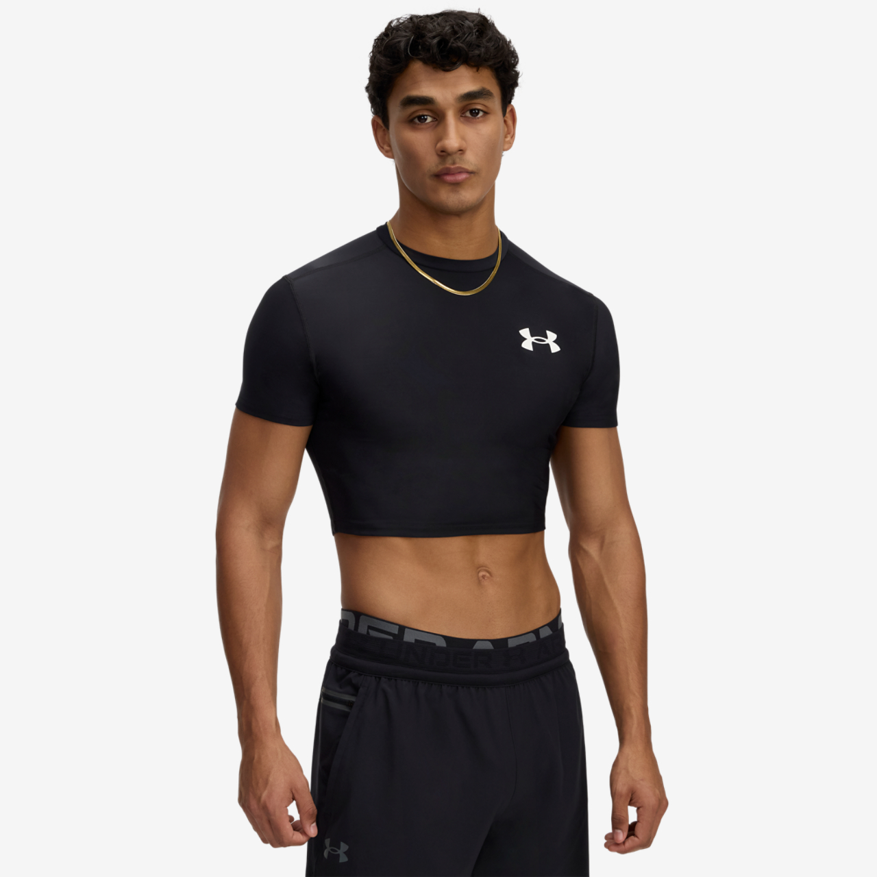 Under Armour Heatgear Og Compression Crop Image 1 of 2. Tap to open photo gallery.