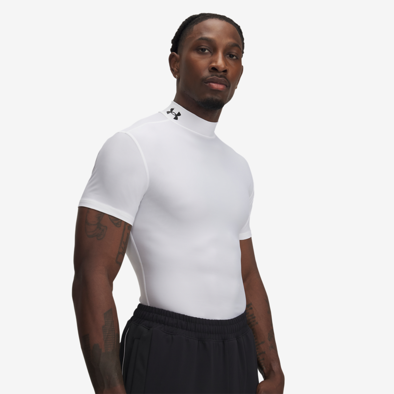 Under Armour Heatgear Og Compression Mock Image 1 of 2. Tap to open photo gallery.