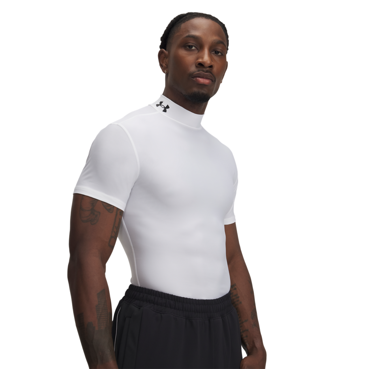 Under Armour Heatgear Og Compression Mock Image 1 of 2. Tap to open photo gallery.
