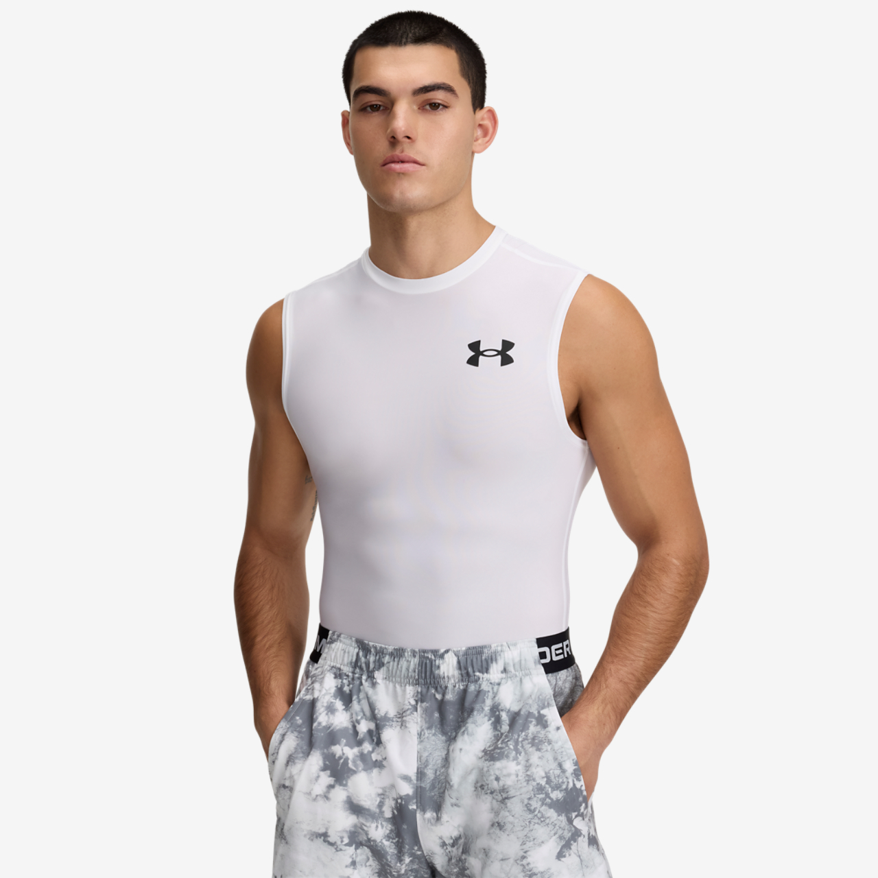 Under Armour Heatgear Og Compression SL Image 1 of 2. Tap to open photo gallery.