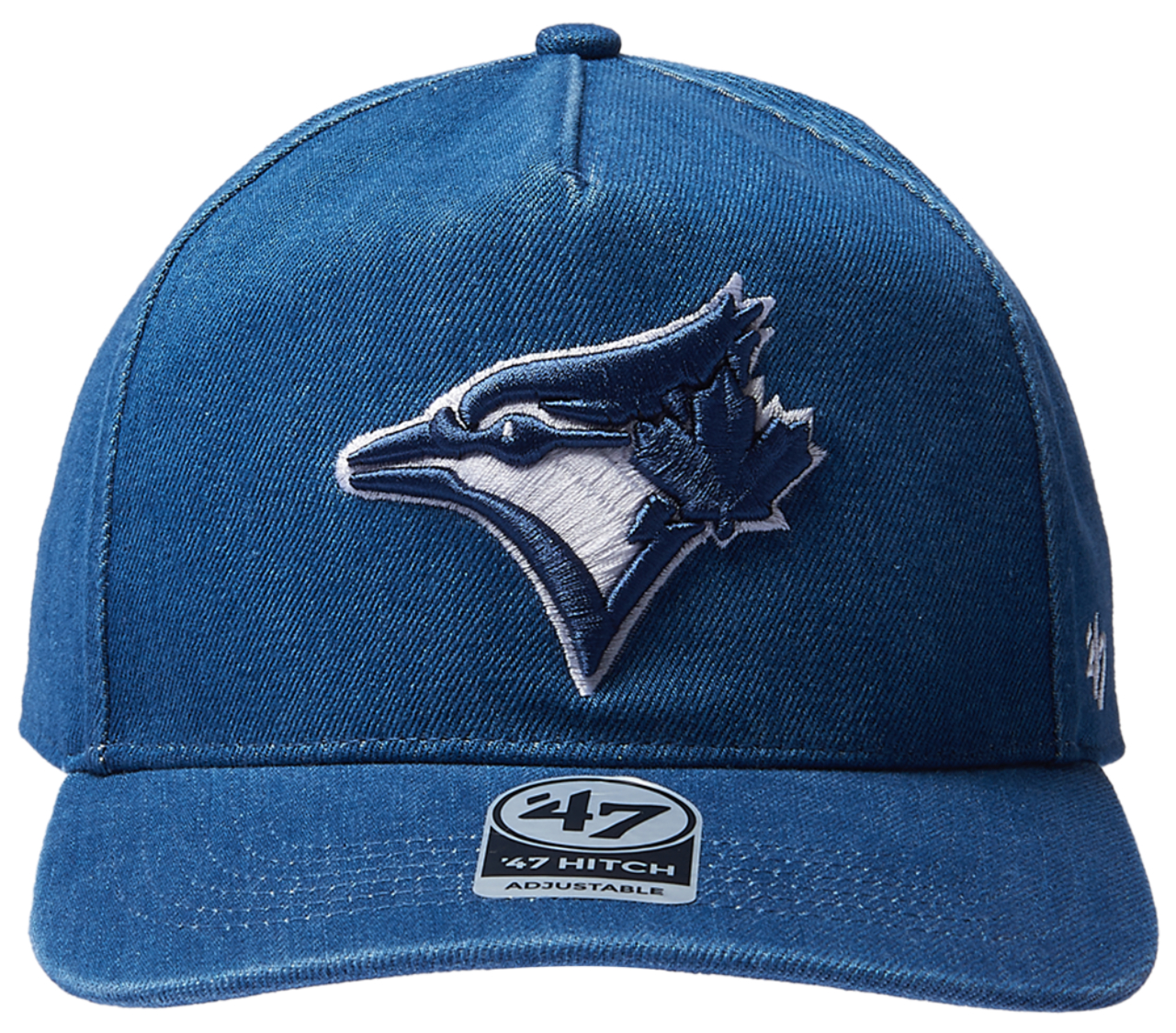 47 Brand Blue Jays H Denim Cap  Image 2 of 5. Tap to open photo gallery.