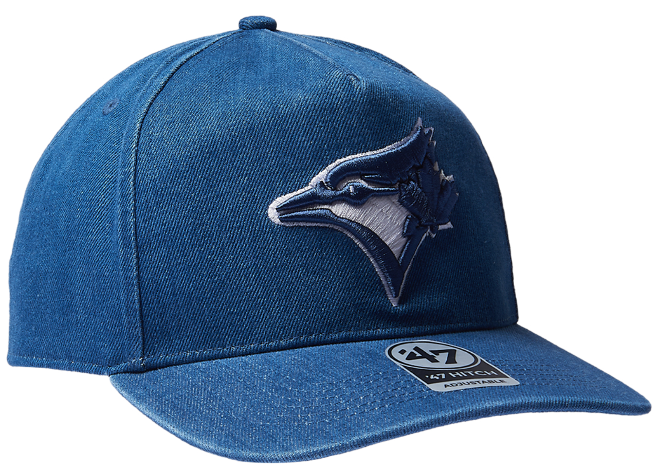 47 Brand Blue Jays H Denim Cap  Image 3 of 5. Tap to open photo gallery.