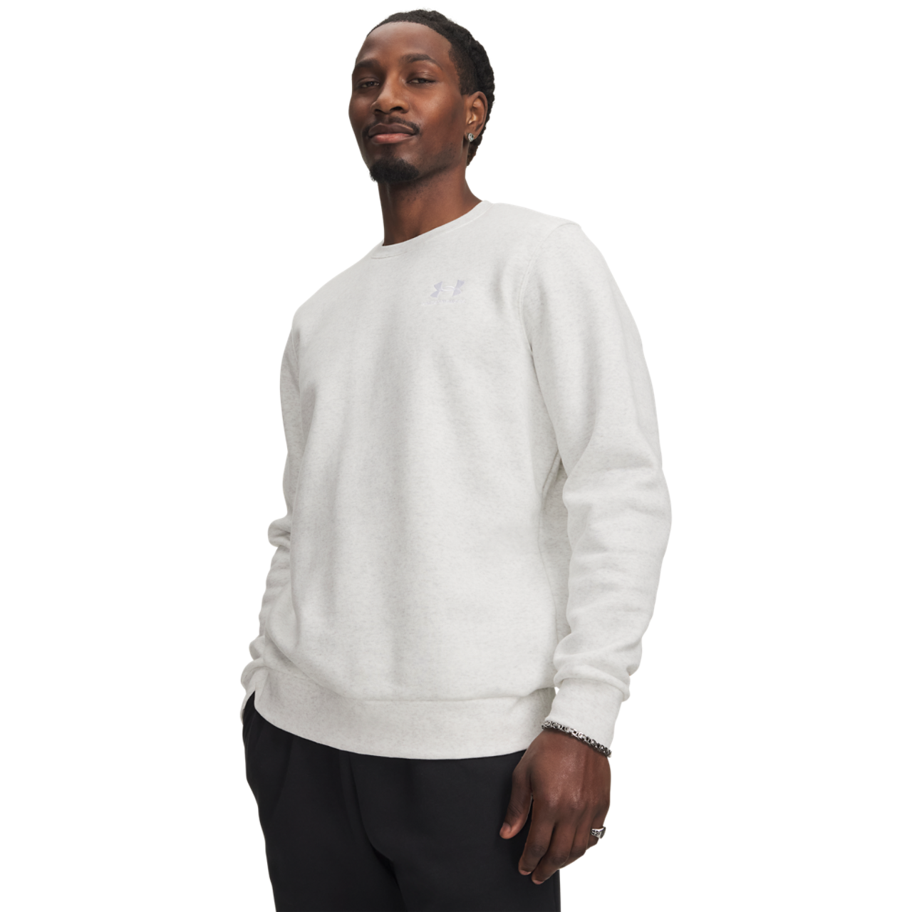 Under Armour Essential Fleece Crew Image 1 of 2. Tap to open photo gallery.