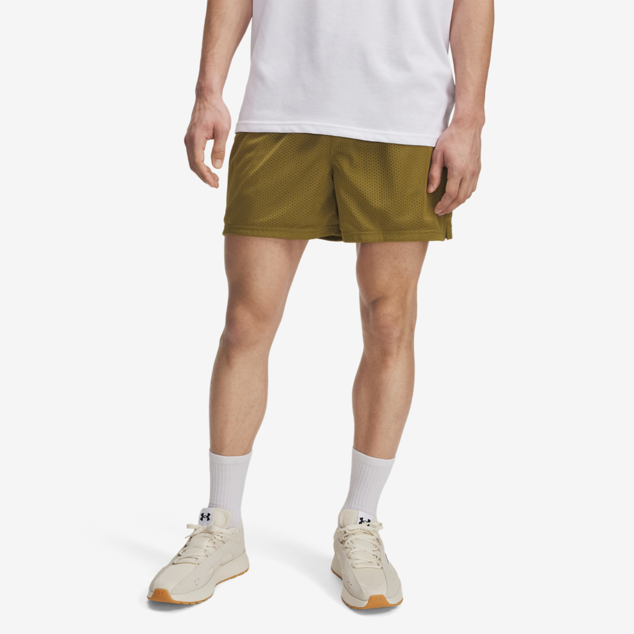 Under Armour Essential Mesh Shorts Image 1 of 3. Tap to open photo gallery.
