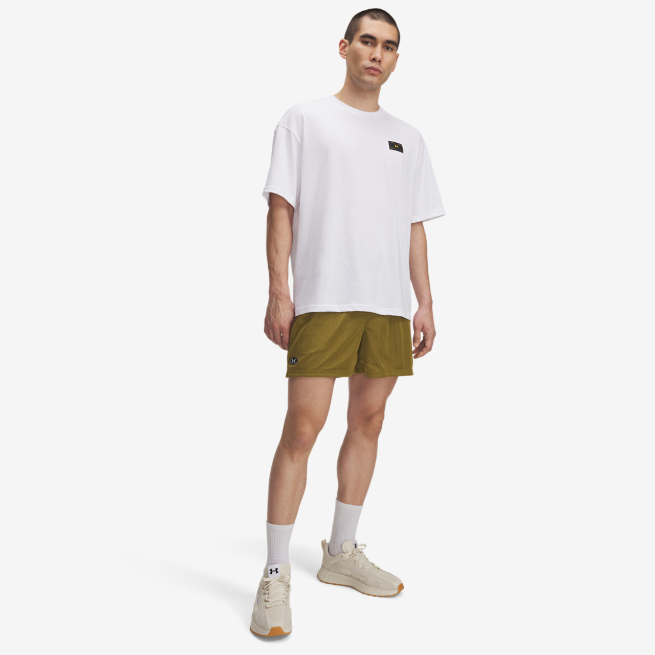 Under Armour Essential Mesh Shorts Image 3 of 3. Tap to open photo gallery.