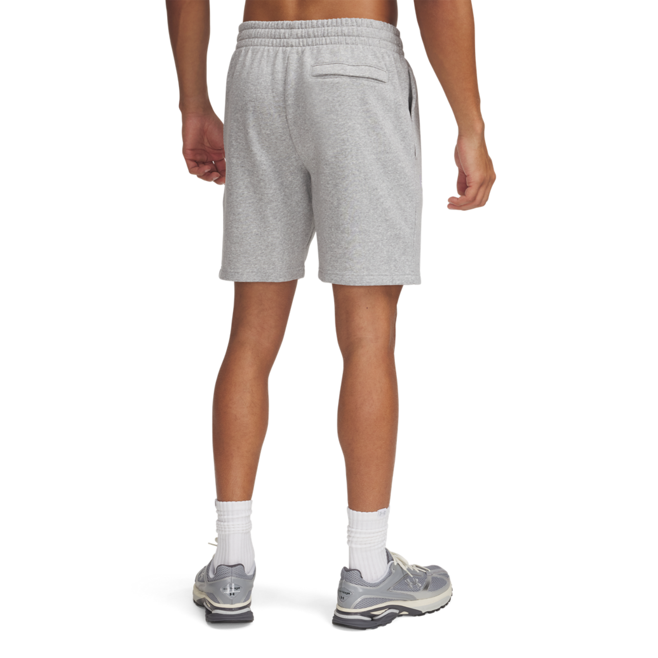 Under Armour Essential Fleece Shorts Image 2 of 3. Tap to open photo gallery.