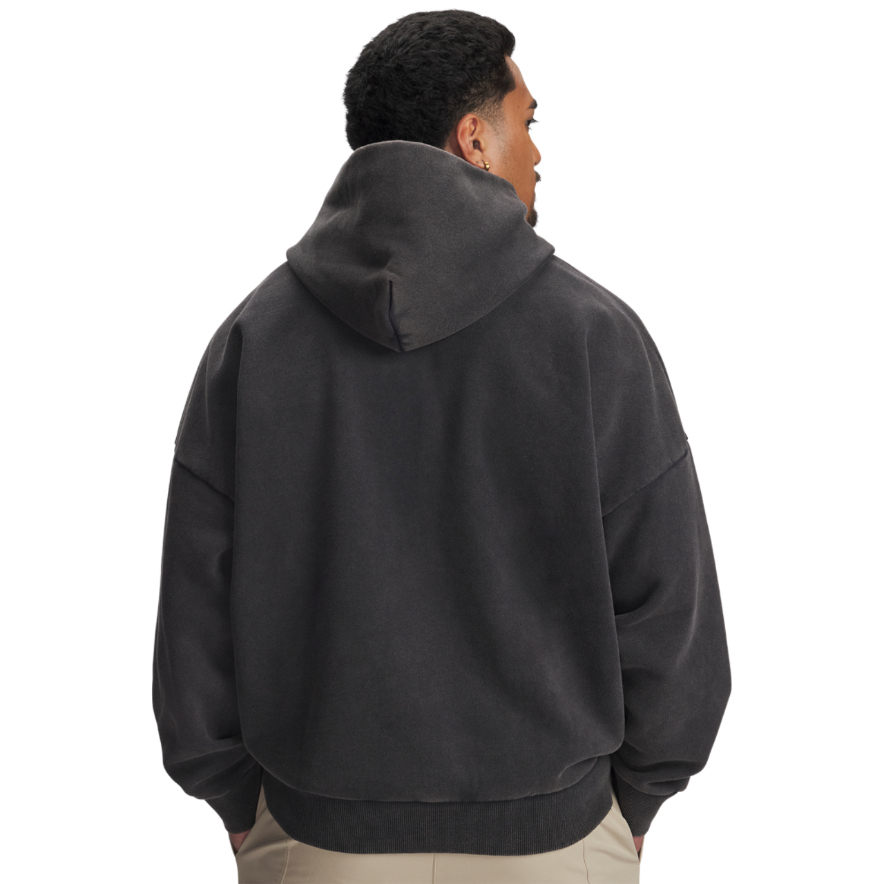 Under Armour Icon Heavyweight Fleece Wash Oversized Hoodie Image 2 of 2. Tap to open photo gallery.