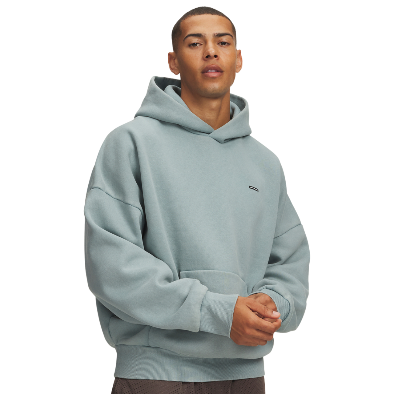 Under Armour Icon Heavyweight Fleece Wash Oversized Hoodie Image 1 of 3. Tap to open photo gallery.