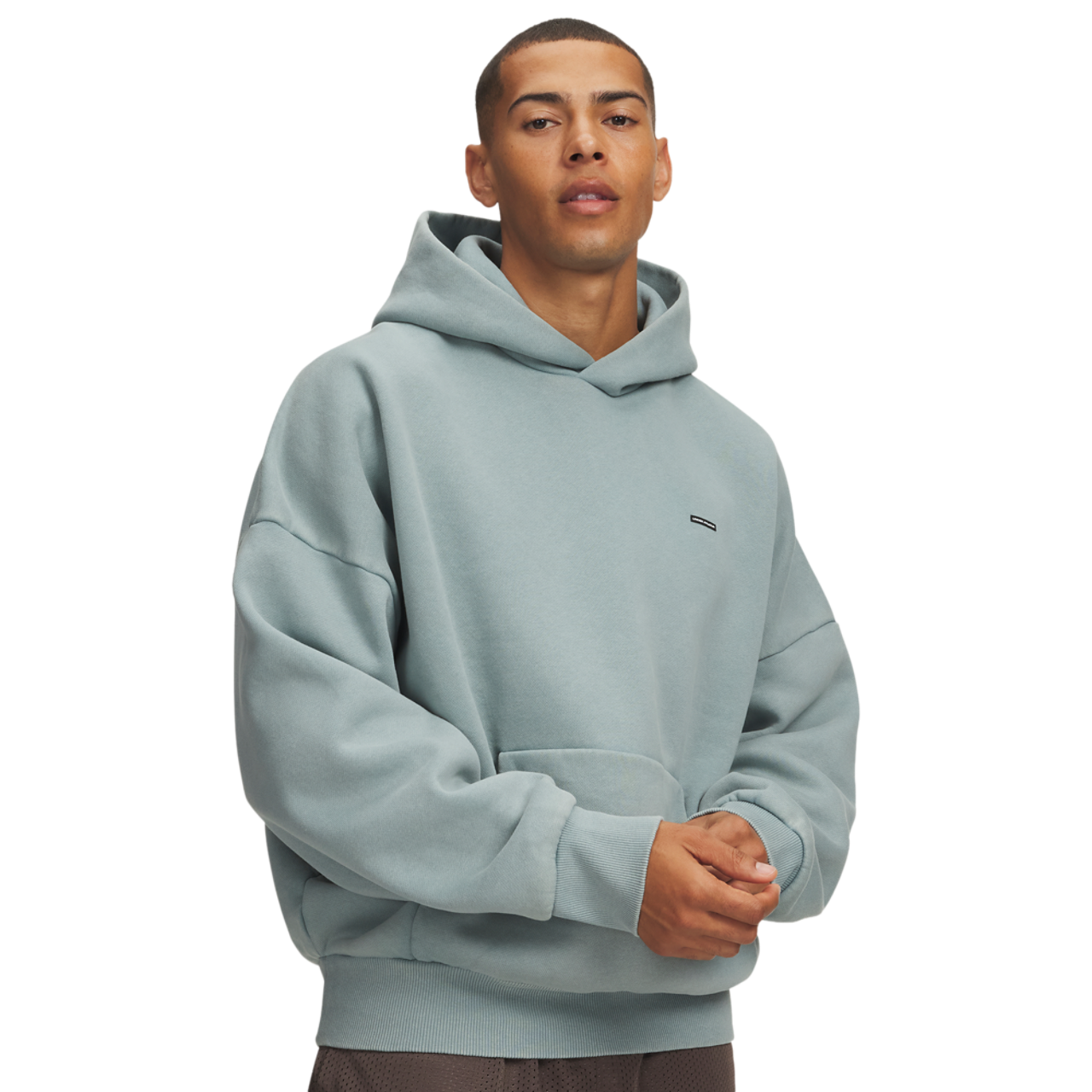 Under Armour Icon Heavyweight Fleece Wash Oversized Hoodie Image 1 of 3. Tap to open photo gallery.