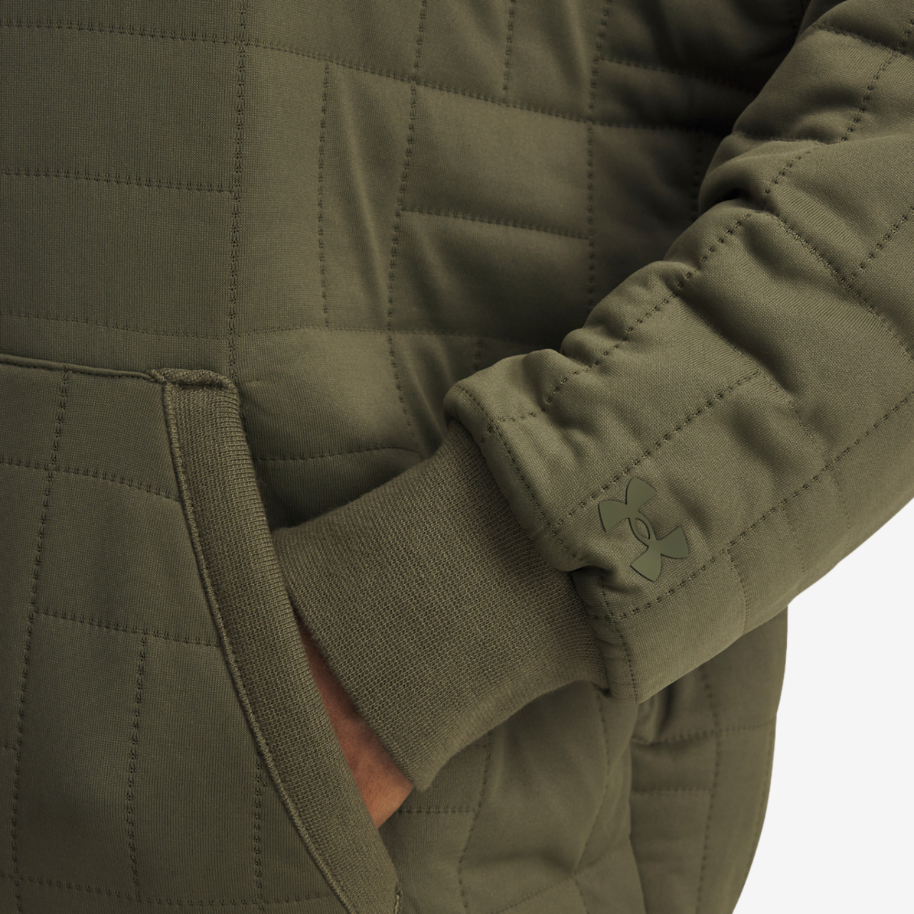 Under Armour Unstoppable Fleece Txtr Hoodie Image 3 of 3. Tap to open photo gallery.