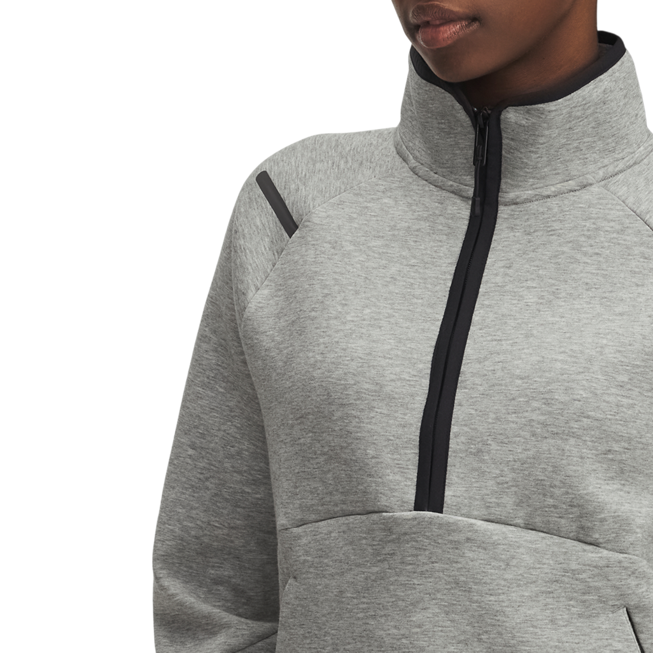 Under Armour Unstoppable Fleece Half-Zip Image 3 of 3. Tap to open photo gallery.