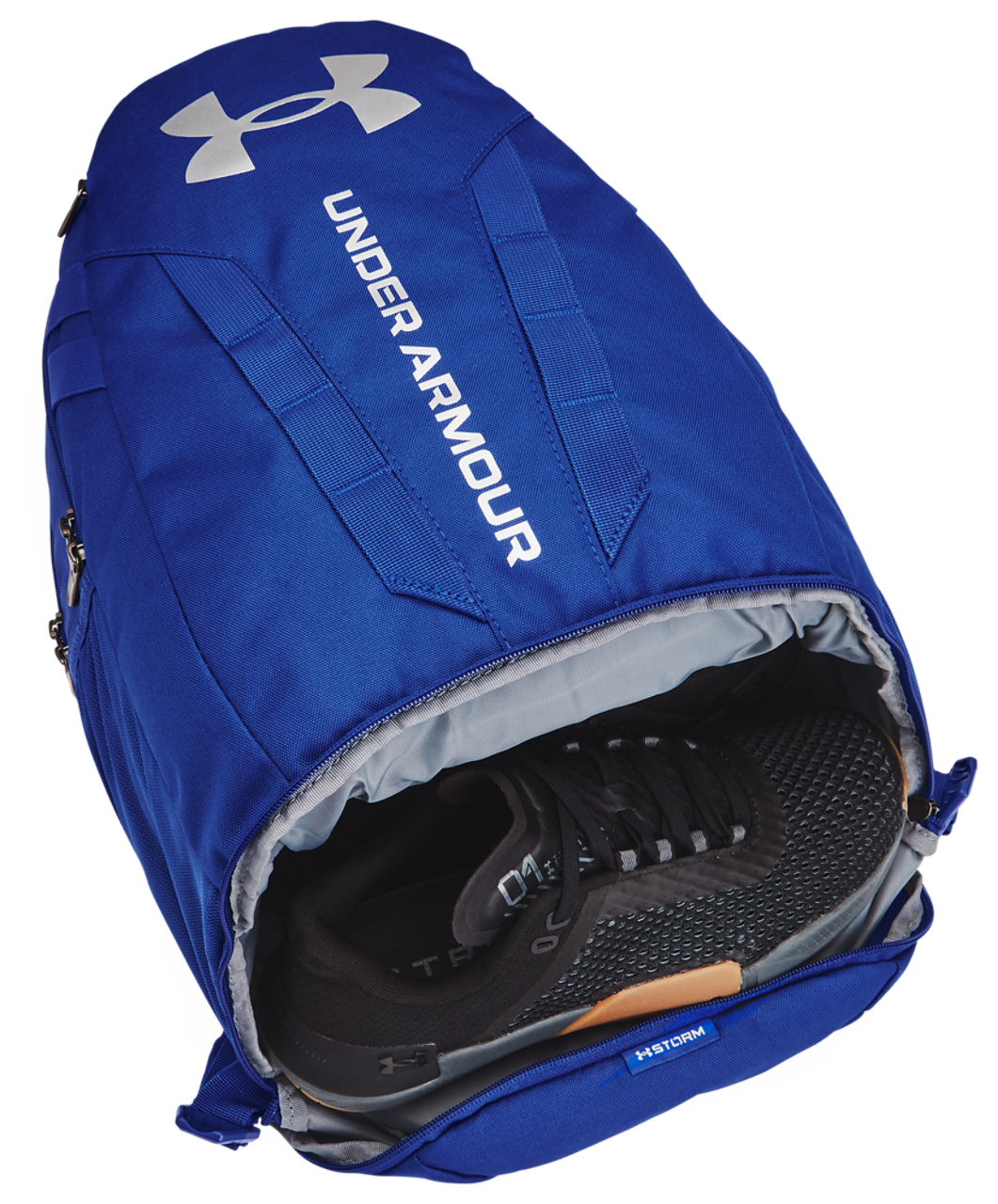 Under Armour Hustle Backpack 5.0 Image 5 of 6. Tap to open photo gallery.