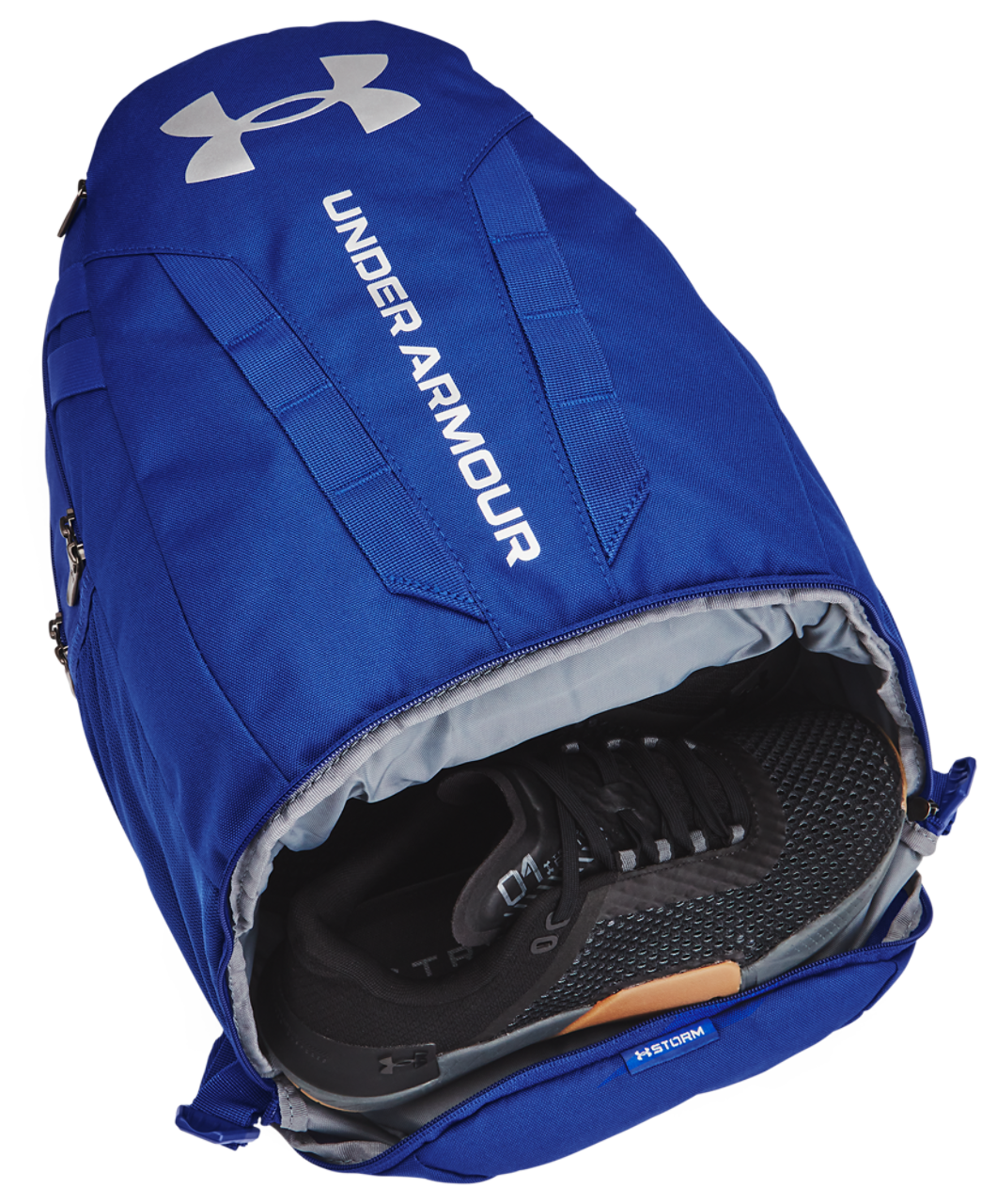 Under Armour Hustle Backpack 5.0 Image 5 of 6. Tap to open photo gallery.