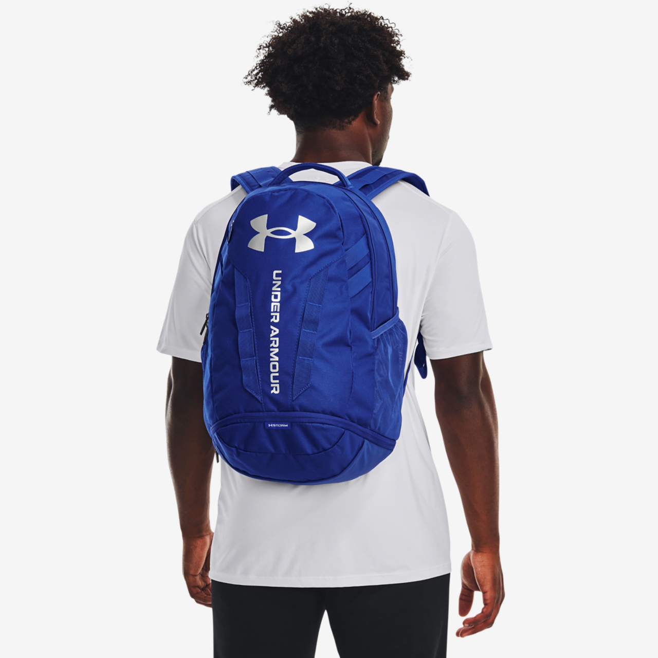 Under Armour Hustle Backpack 5.0 Image 6 of 6. Tap to open photo gallery.