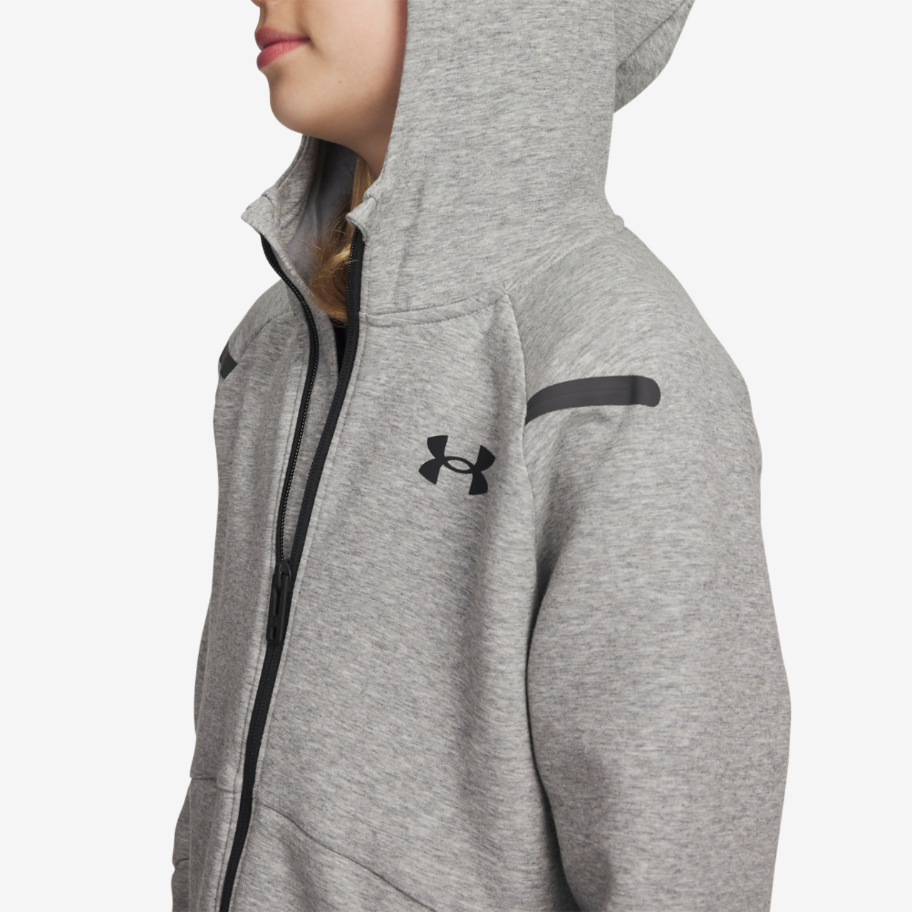 Under Armour Unstoppable Fleece F/Z Image 3 of 3. Tap to open photo gallery.