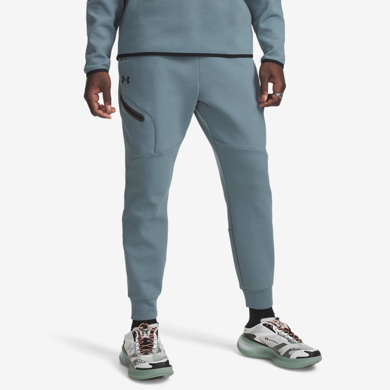Under Armour Unstoppable Fleece Joggers Image 1 of 3. Tap to open photo gallery.