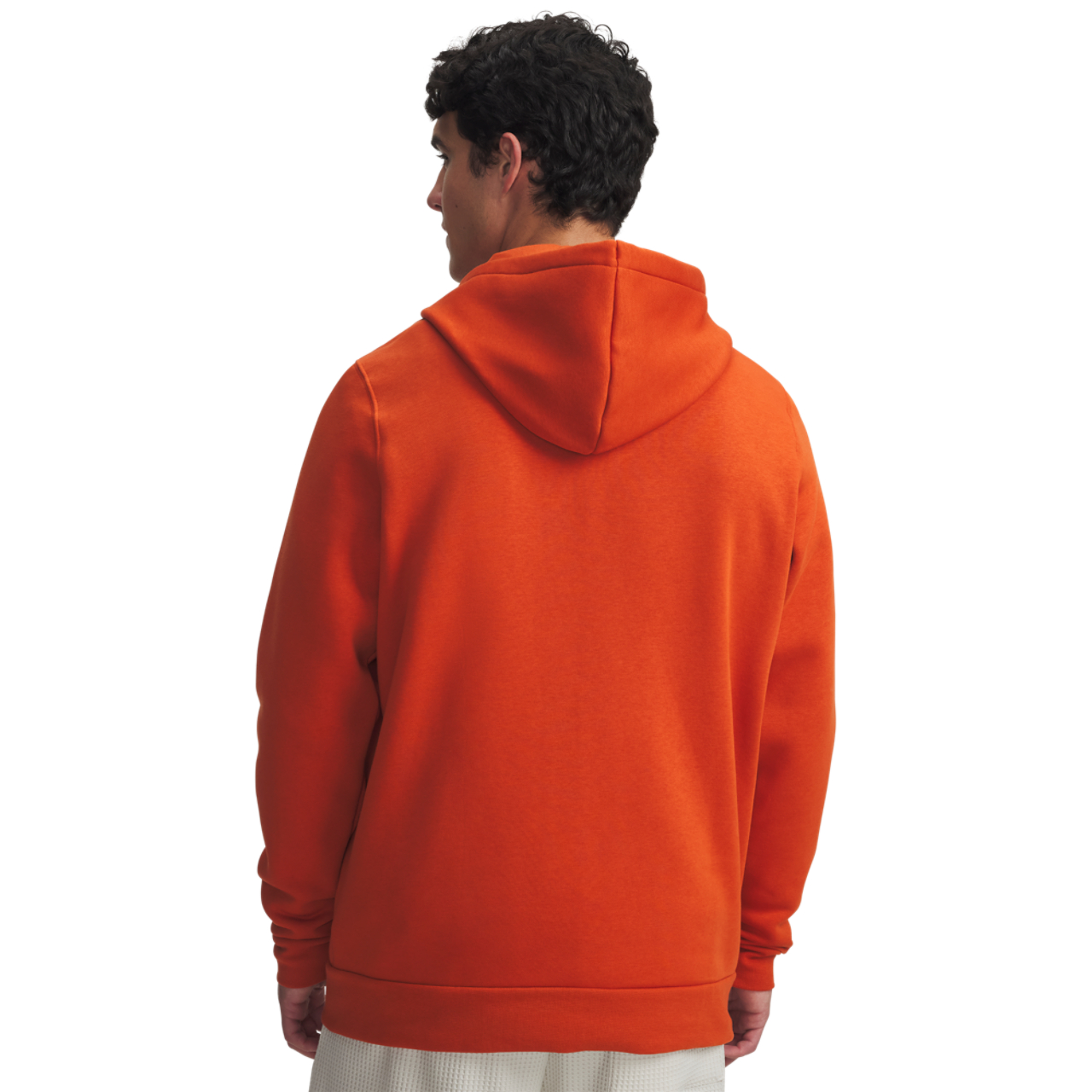 Under Armour Essential Fleece Full-Zip Hoodie Image 2 of 3. Tap to open photo gallery.