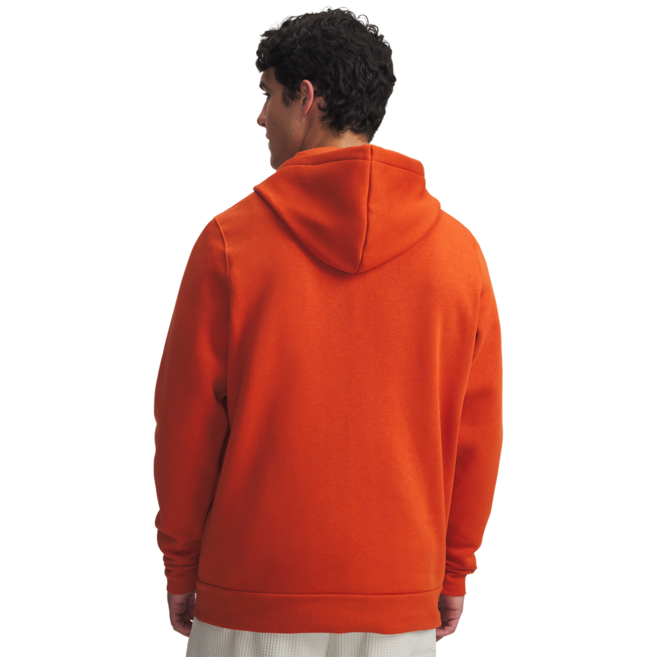 Under Armour Essential Fleece Full-Zip Hoodie Image 2 of 3. Tap to open photo gallery.
