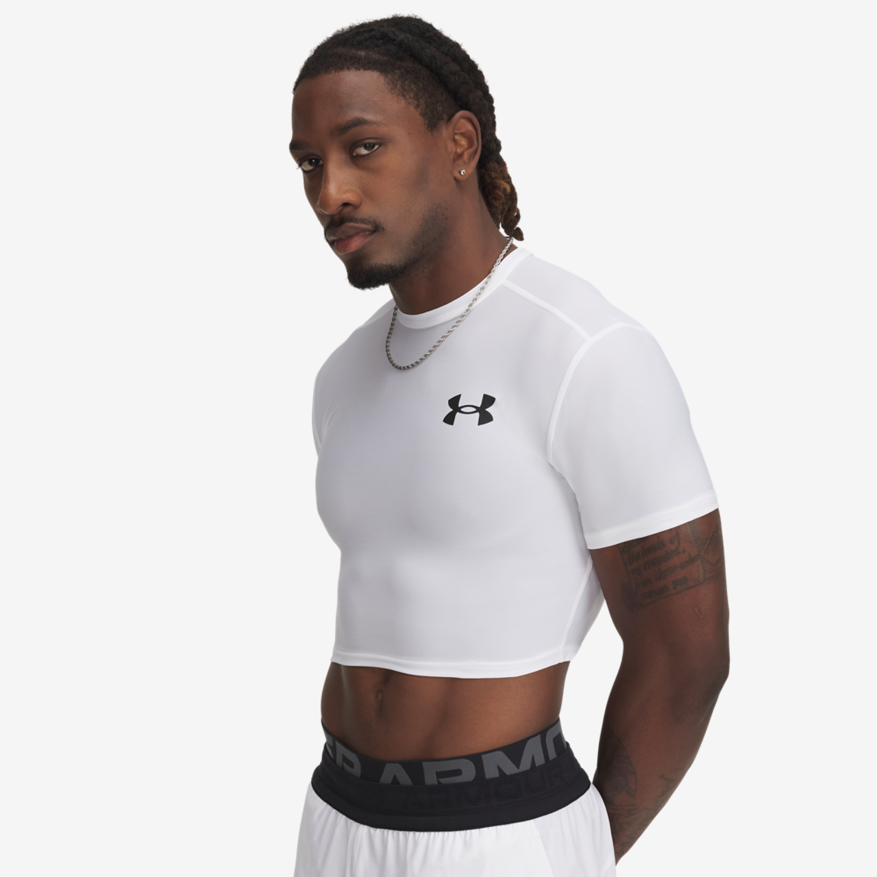 Under Armour Heatgear Og Compression Crop Image 1 of 2. Tap to open photo gallery.