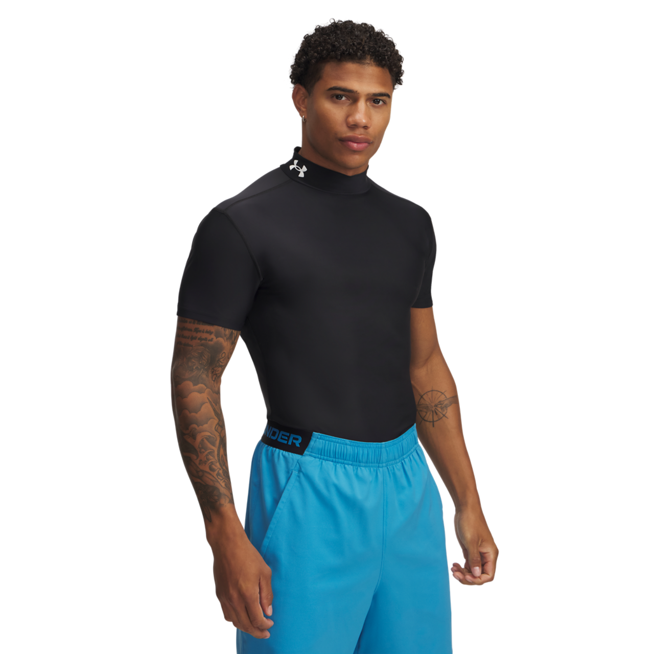 Under Armour Heatgear Og Compression Mock Image 1 of 2. Tap to open photo gallery.